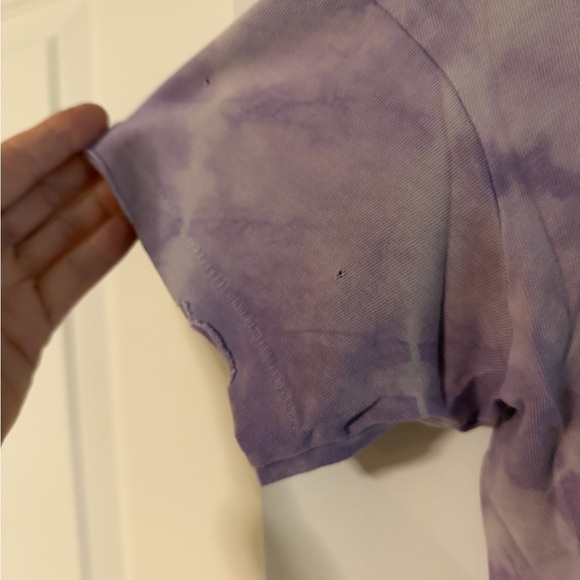 MadeWorn Purple Tie-Dye Grateful Dead Tee Women’s Small - Picture 3 of 11